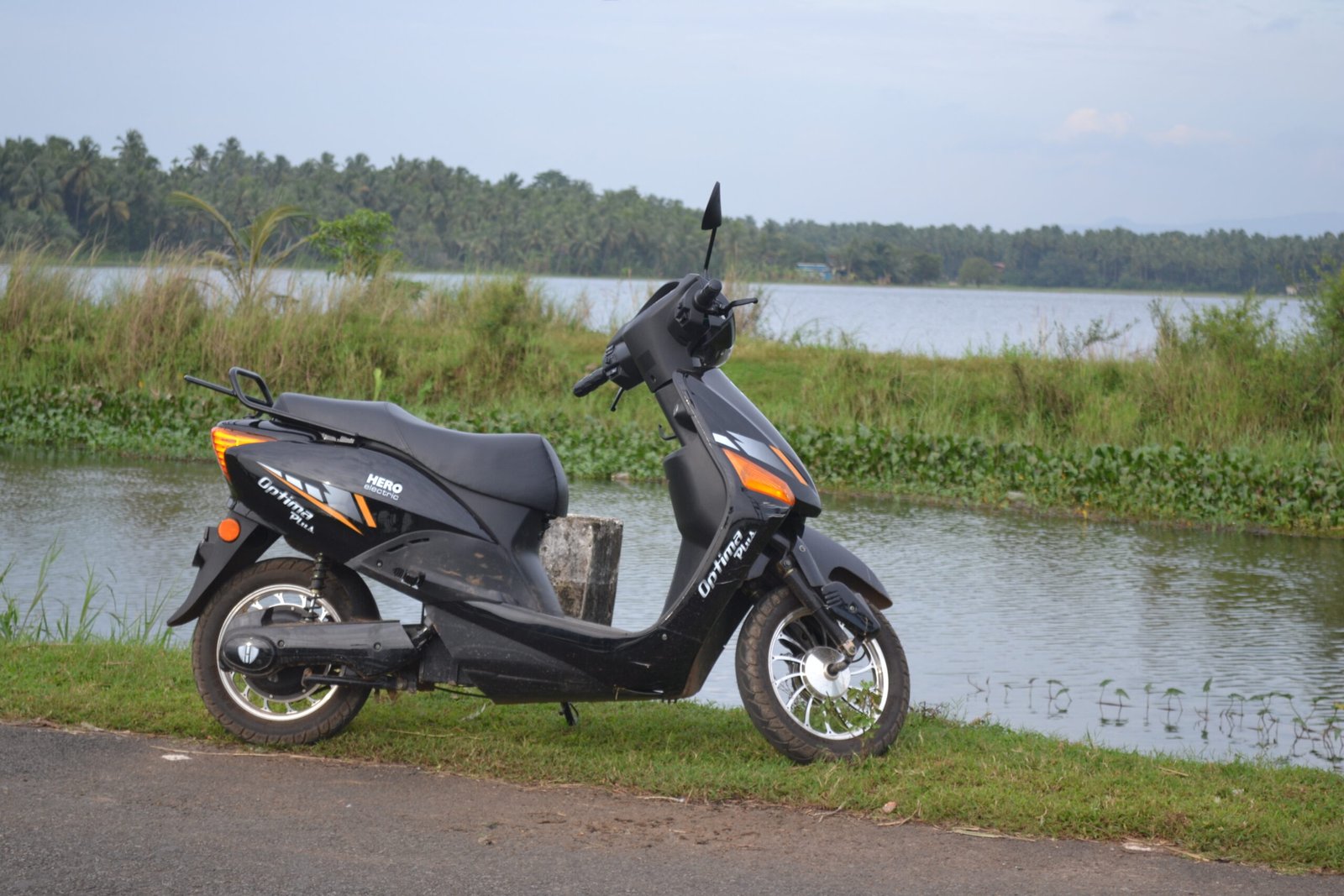 PM E-DRIVE subsidy — an Indian electric two-wheeler, representative image